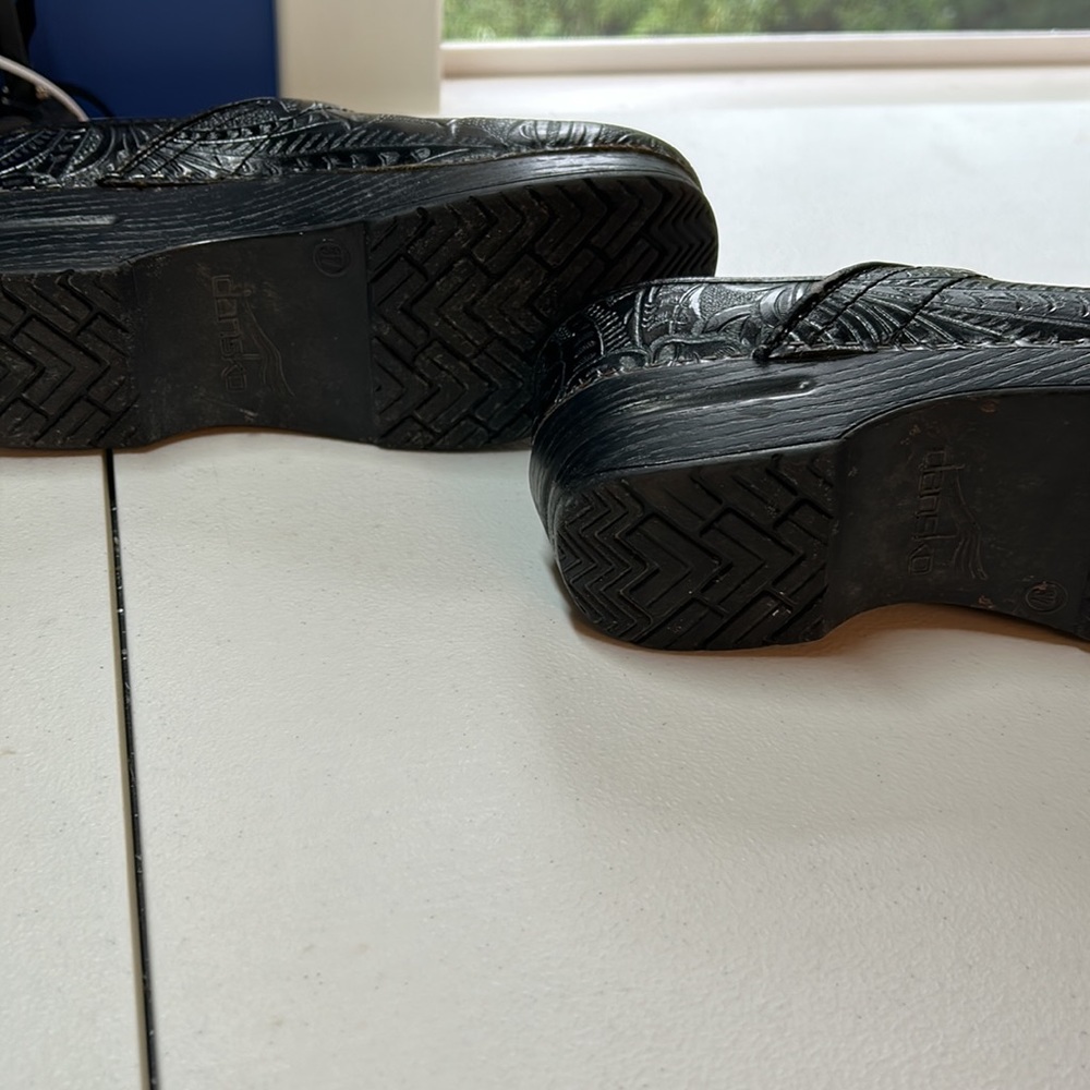 Dansko Tapestry Pattern Clogs - image 6